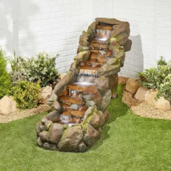 Stylish Fountains Bustling Waters Including LED Lights -Garden Sales 12814089 4434957312326480
