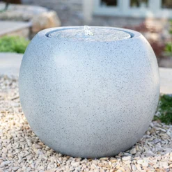 Stylish Fountain Nara Ripple Garden Water Feature With LEDs 10 Stylish Fountain Nara Ripple Garden Water Feature With LEDs -Garden Sales 13947171 7665005844791440