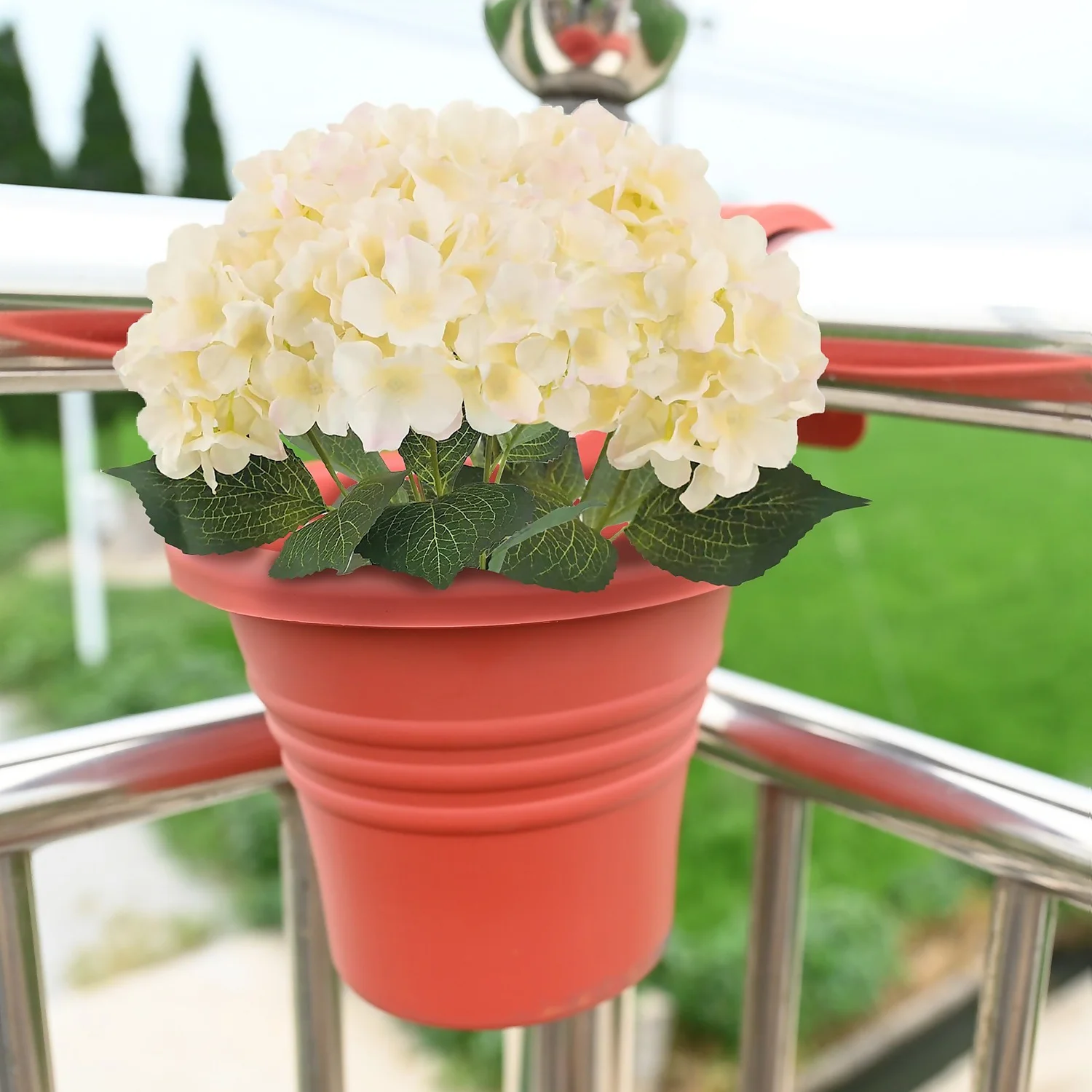 Terracotta Hanging Planter - 27cm 4 Terracotta Hanging Planter - 27cm - Image 2