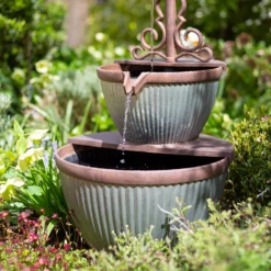Stylish Fountain Irondale Pours Water Feature -Garden Sales 14519355 1765050878719931