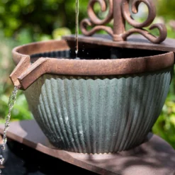 Stylish Fountain Irondale Pours Water Feature -Garden Sales 14519355 1825050878547047