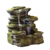 Stylish Fountain Como Springs Water Feature With LEDs -Garden Sales 14519356 2375047822497018