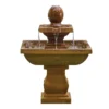 Stylish Fountain Odyssey Water Feature With LEDs -Garden Sales 14519360 3035047822460160